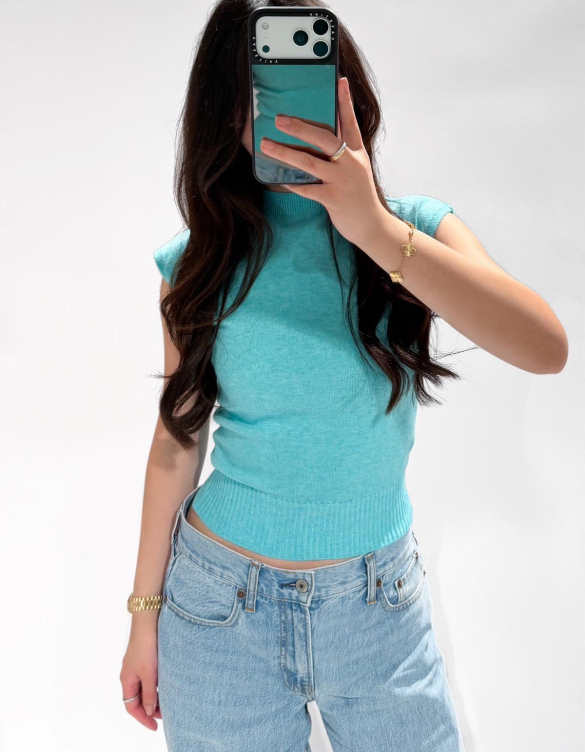 Lisa debardeur teal