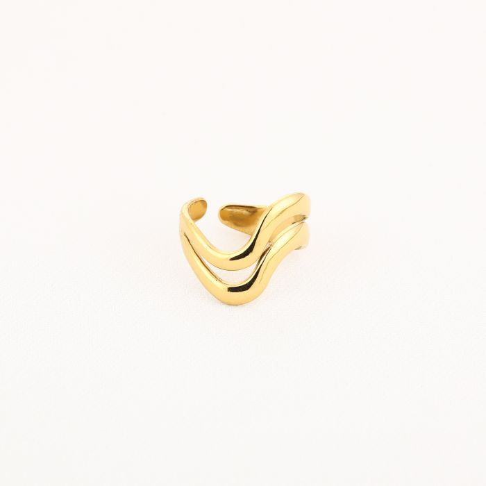 Statement ring gold
