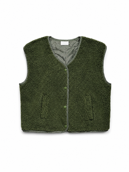 Teddy gillet kaki