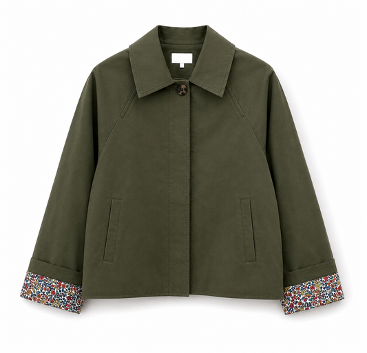 Lea trench coat kaki
