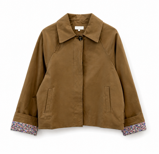 Lea trench coat camel