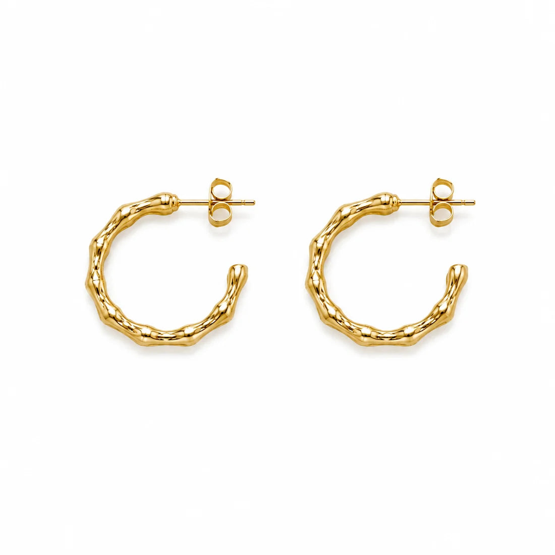 Chique hoops gold