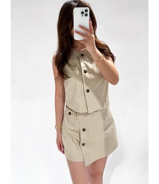 Lauren top beige