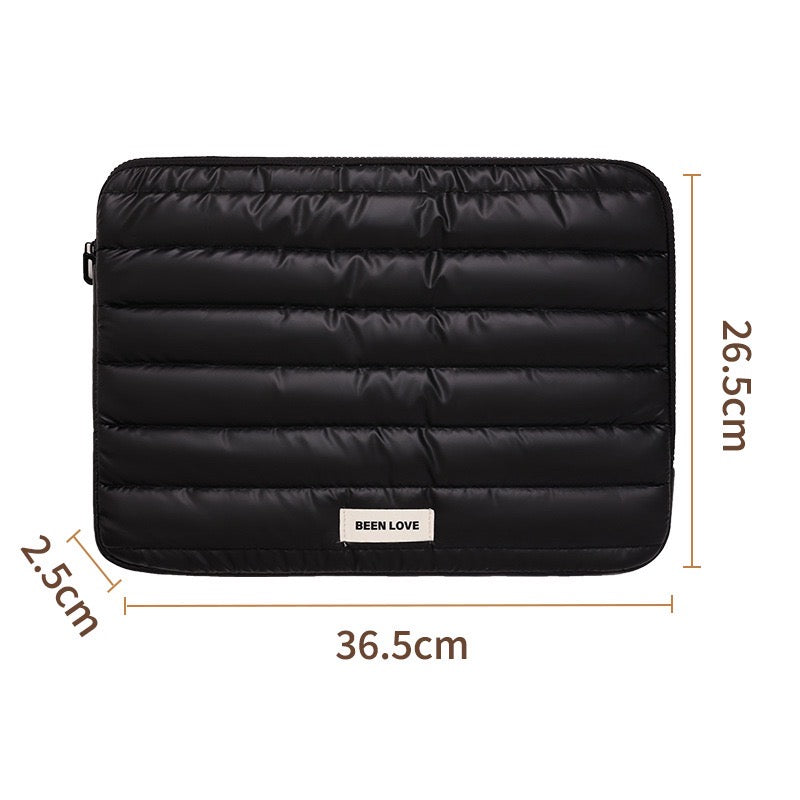 Laptop hoes shine black 15inch