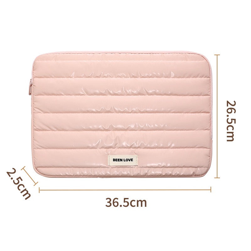 Laptop hoes shine pink 15inch