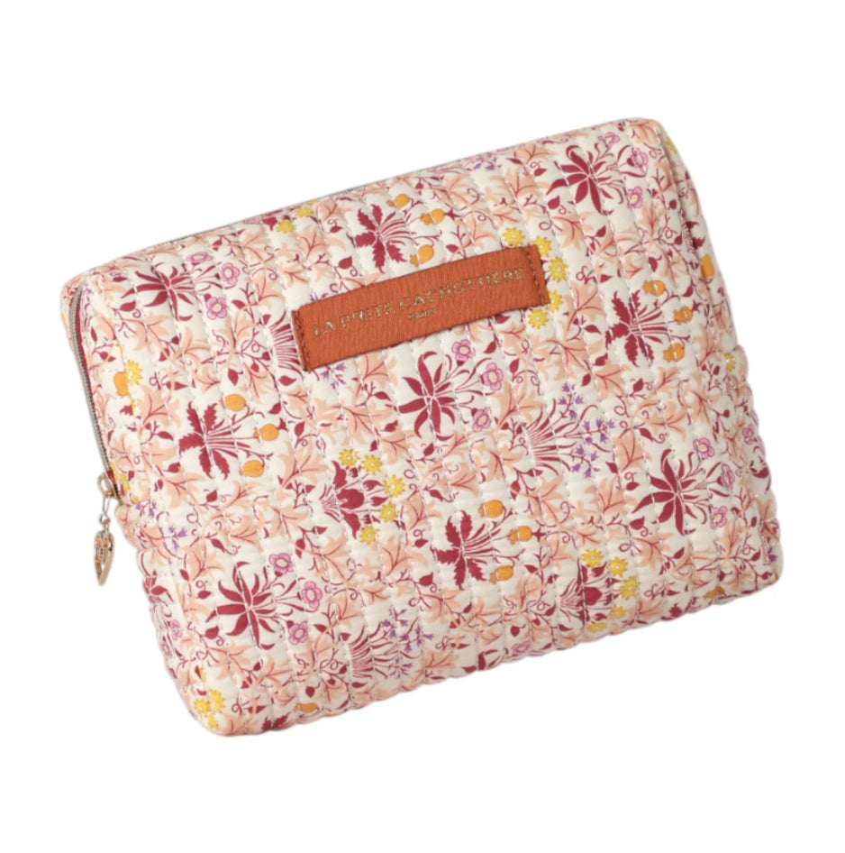 Toillettas flowers  pink orange medium/large