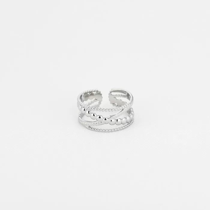Art ring silver