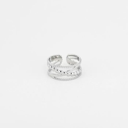 Art ring silver