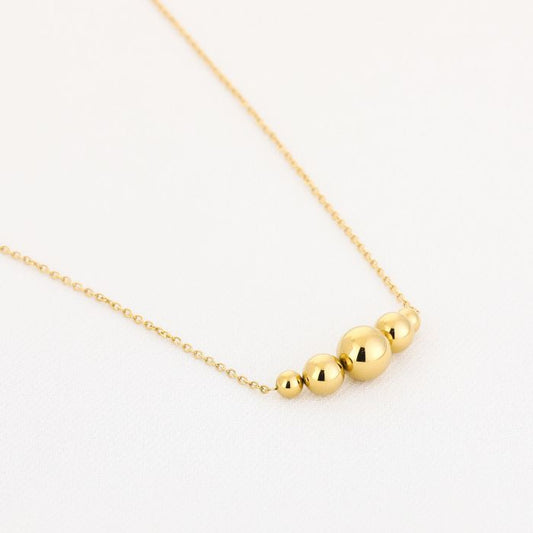 Bols necklace gold