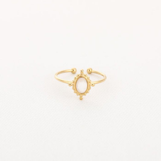 Stone ring natural