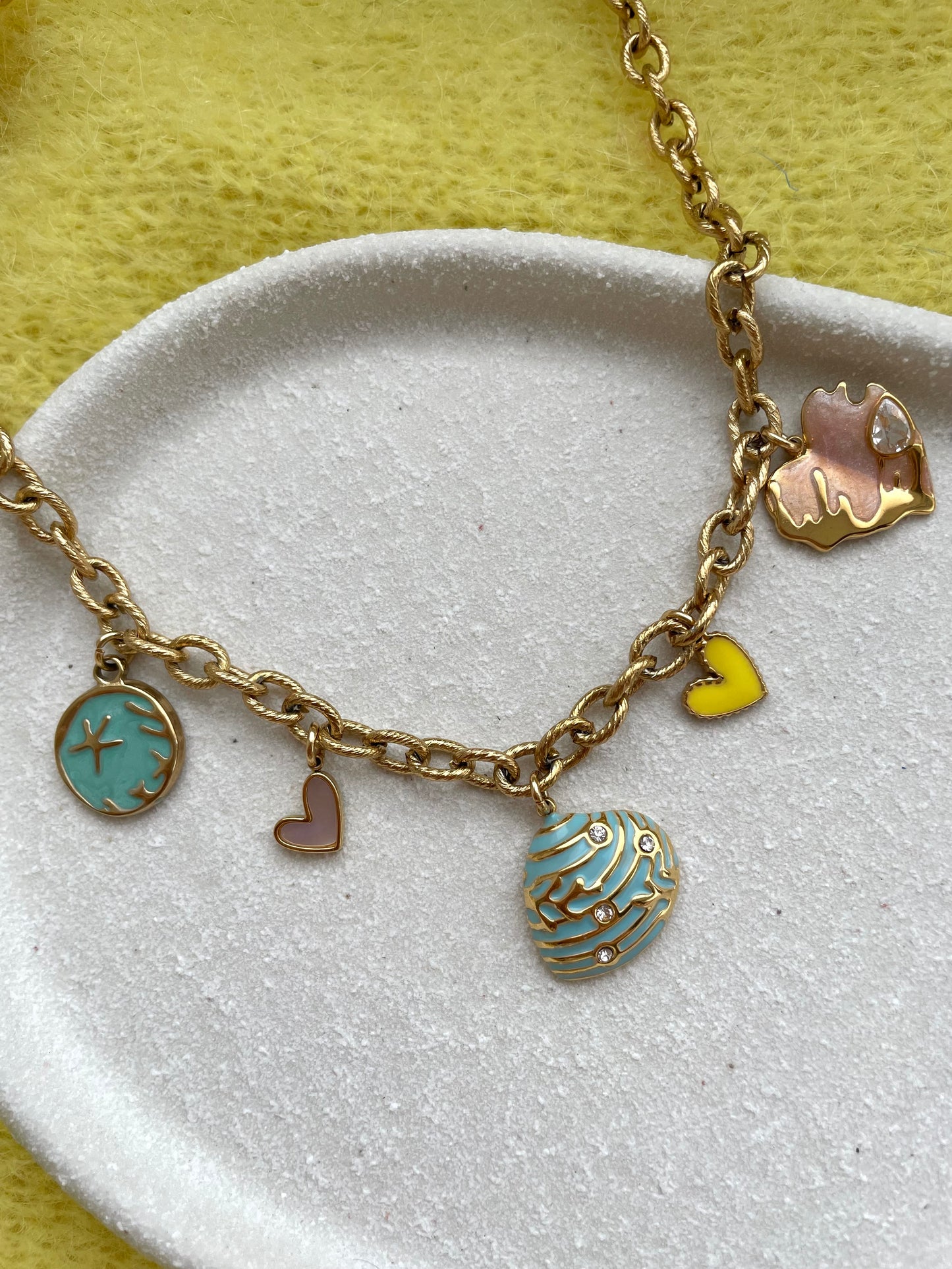 Bedelketting multicolour