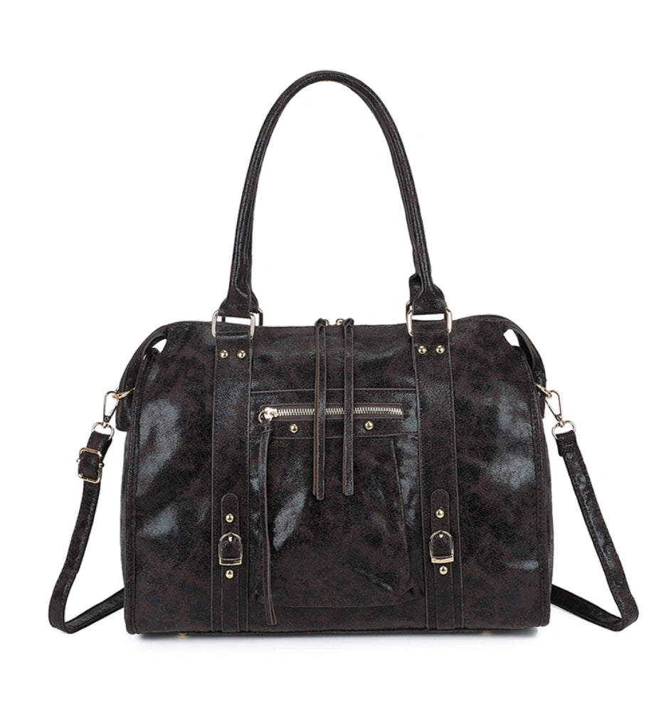 It girl bag brown