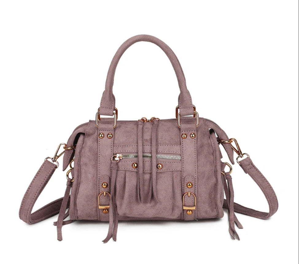 It girl bag medium oud roze