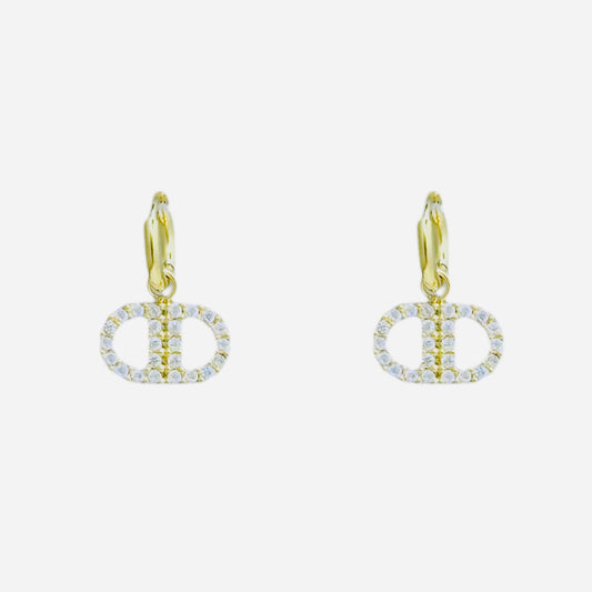 Good life earrings gold
